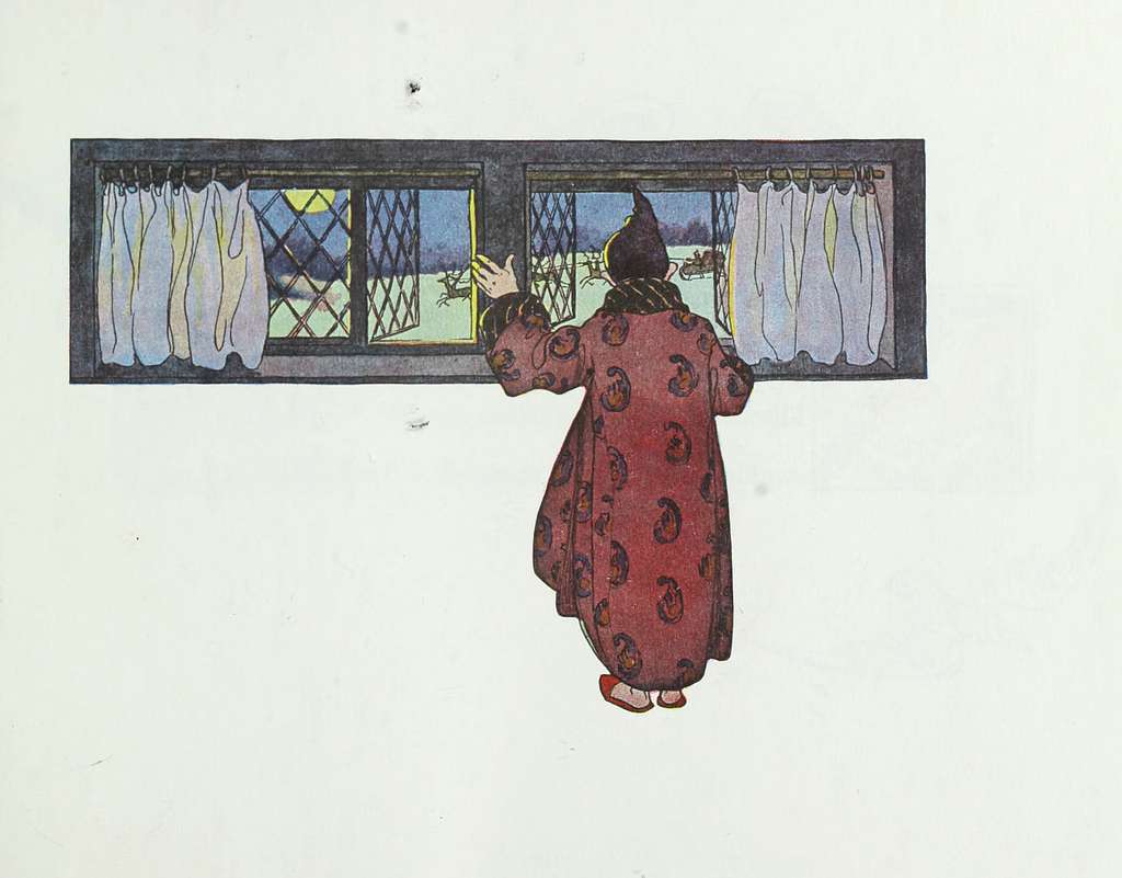 Twas the Night Before Christmas - 1912 edition of the poem, illustrated by Jessie Willcox Smith